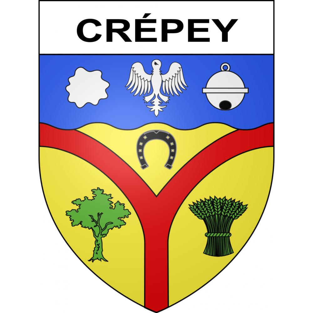 Crépey Sticker wappen, gelsenkirchen, augsburg, klebender aufkleber