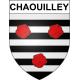 Chaouilley 54 ville sticker blason écusson autocollant adhésif