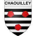 Chaouilley 54 ville sticker blason écusson autocollant adhésif