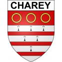 Stickers coat of arms Charey adhesive sticker