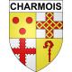 Charmois 54 ville sticker blason écusson autocollant adhésif