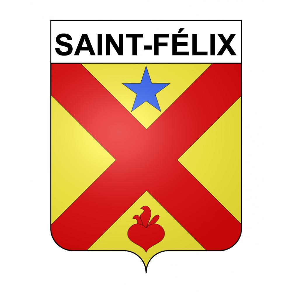Adesivi stemma Saint-Félix adesivo