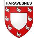 Haravesnes Sticker wappen, gelsenkirchen, augsburg, klebender aufkleber