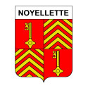 Noyellette Sticker wappen, gelsenkirchen, augsburg, klebender aufkleber
