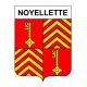 Stickers coat of arms Noyellette adhesive sticker
