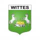 Wittes 62 ville sticker blason écusson autocollant adhésif