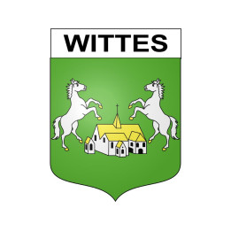 Stickers coat of arms Wittes adhesive sticker