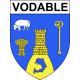 Stickers coat of arms Vodable adhesive sticker