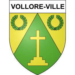 Stickers coat of arms Vollore-Ville adhesive sticker