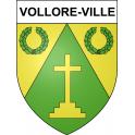 Vollore-Ville 63 ville sticker blason écusson autocollant adhésif