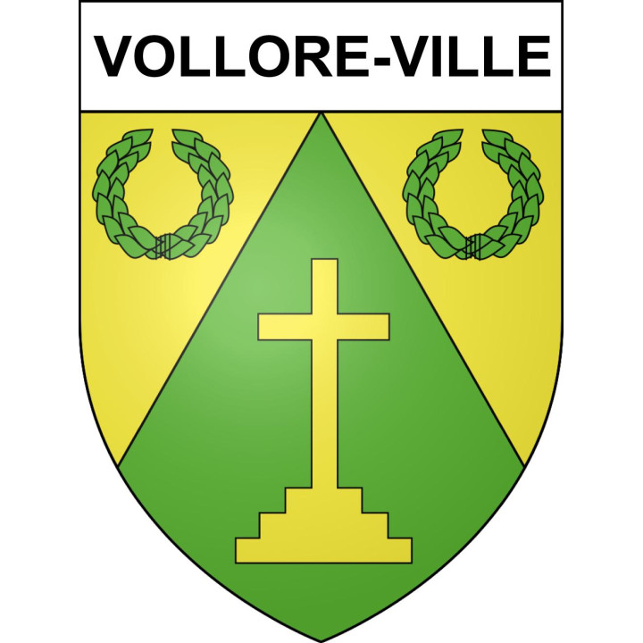 Vollore-Ville 63 ville sticker blason écusson autocollant adhésif
