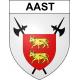 Aast 64 ville sticker blason écusson autocollant adhésif