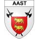 Stickers coat of arms Aast adhesive sticker