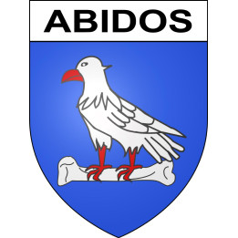 Abidos 64 ville sticker blason écusson autocollant adhésif