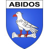 Abidos Sticker wappen, gelsenkirchen, augsburg, klebender aufkleber