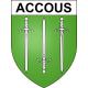 Adesivi stemma Accous adesivo