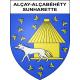Alçay-Alçabéhéty-Sunharette 64 ville sticker blason écusson autocollant adhésif
