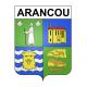 Arancou 64 ville sticker blason écusson autocollant adhésif