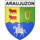 Araujuzon Sticker wappen, gelsenkirchen, augsburg, klebender aufkleber