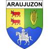 Stickers coat of arms Araujuzon adhesive sticker