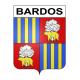 Stickers coat of arms Bardos adhesive sticker