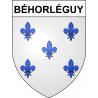 Béhorléguy 64 ville sticker blason écusson autocollant adhésif