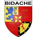 Adesivi stemma Bidache adesivo