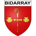 Adesivi stemma Bidarray adesivo