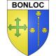 Bonloc 64 ville sticker blason écusson autocollant adhésif