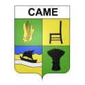 Came 64 ville sticker blason écusson autocollant adhésif