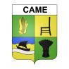 Came Sticker wappen, gelsenkirchen, augsburg, klebender aufkleber