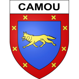 Stickers coat of arms Camou adhesive sticker