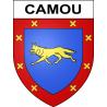 Camou Sticker wappen, gelsenkirchen, augsburg, klebender aufkleber