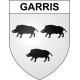 Garris 64 ville sticker blason écusson autocollant adhésif