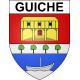 Guiche Sticker wappen, gelsenkirchen, augsburg, klebender aufkleber