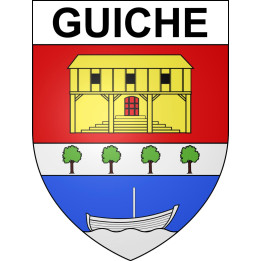 Stickers coat of arms Guiche adhesive sticker