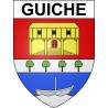 Guiche Sticker wappen, gelsenkirchen, augsburg, klebender aufkleber