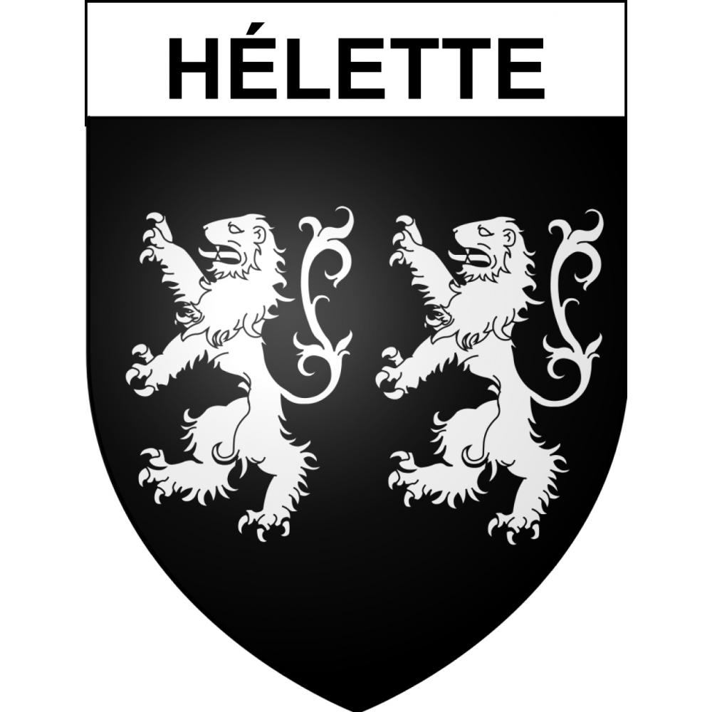 Hélette 64 ville sticker blason écusson autocollant adhésif