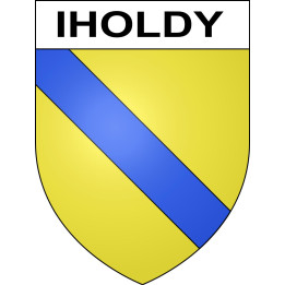 Iholdy Sticker wappen, gelsenkirchen, augsburg, klebender aufkleber