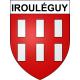 Pegatinas escudo de armas de Irouléguy adhesivo de la etiqueta engomada