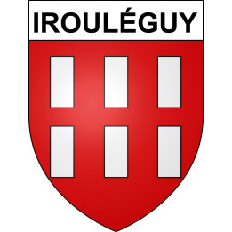 Stickers coat of arms Irouléguy adhesive sticker