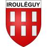 Stickers coat of arms Irouléguy adhesive sticker