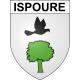 Stickers coat of arms Ispoure adhesive sticker