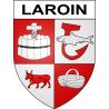 Stickers coat of arms Laroin adhesive sticker