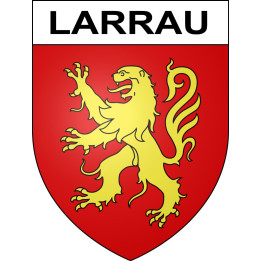 Larrau Sticker wappen, gelsenkirchen, augsburg, klebender aufkleber