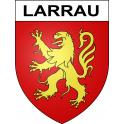 Larrau Sticker wappen, gelsenkirchen, augsburg, klebender aufkleber