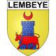 Lembeye 64 ville sticker blason écusson autocollant adhésif