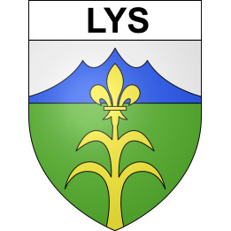 Lys Sticker wappen, gelsenkirchen, augsburg, klebender aufkleber