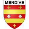 Mendive 64 ville sticker blason écusson autocollant adhésif