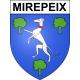 Mirepeix 64 ville sticker blason écusson autocollant adhésif